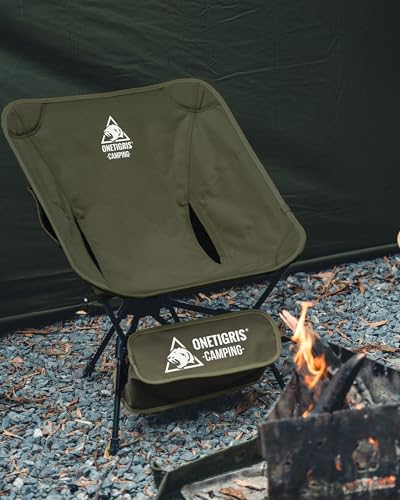 Lightweight Folding Camping Chair 330 lbs Capacity Y2413