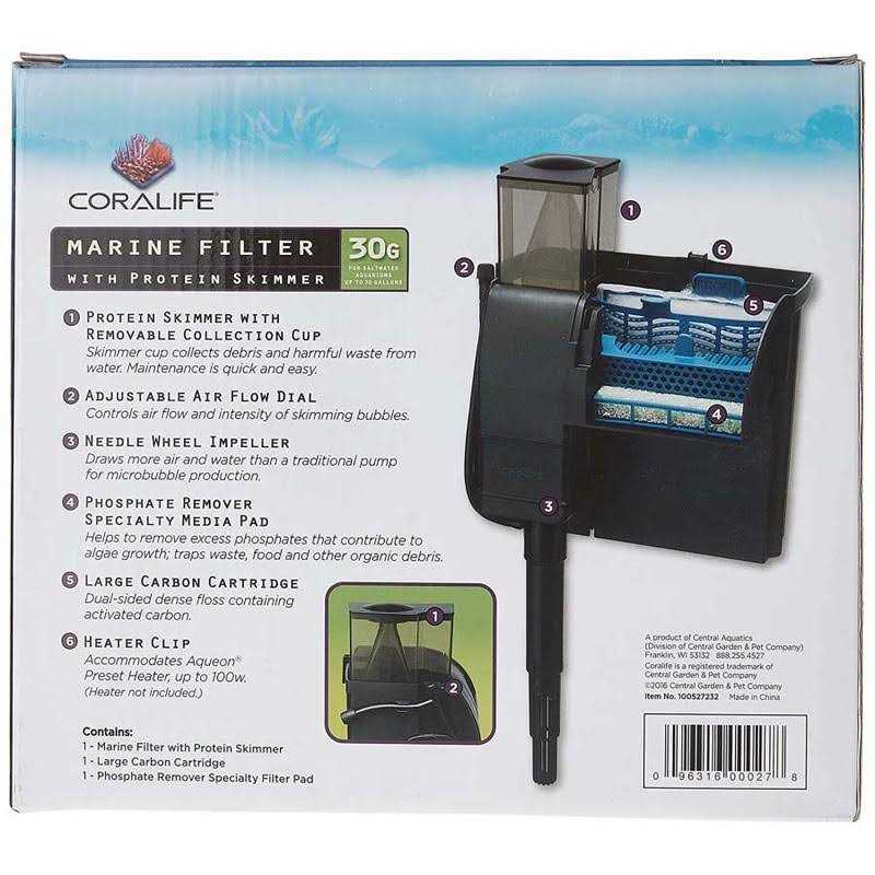 Marine Filter with Protein Skimmer B466