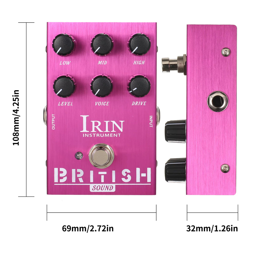 Guitar Effect Pedal Speaker Simulator Purple P123