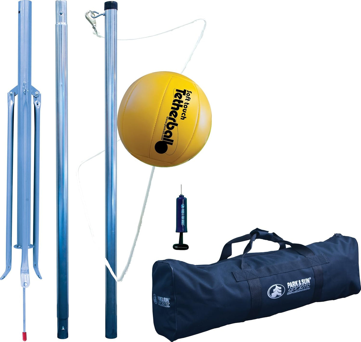 Portable Outdoor Tetherball Set with Carrying Bag J8248