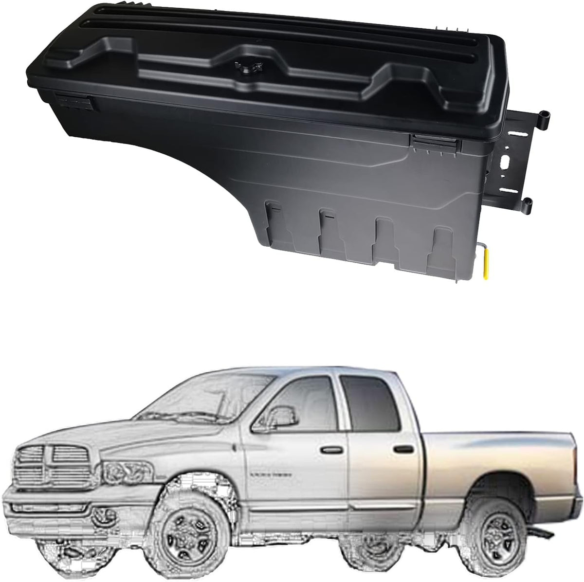 Truck Bed Storage Box Tool Box E8373