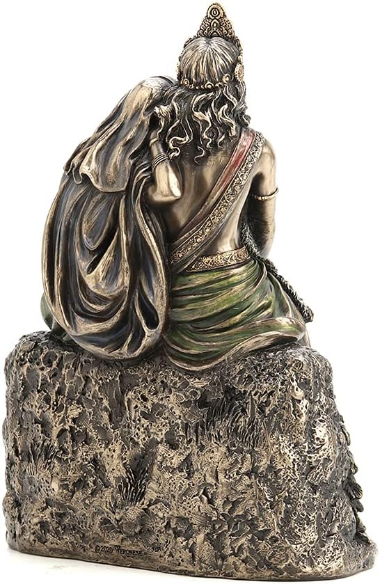 6 3/4 Tall Cold Cast Bronzed Resin Sculpture L6761