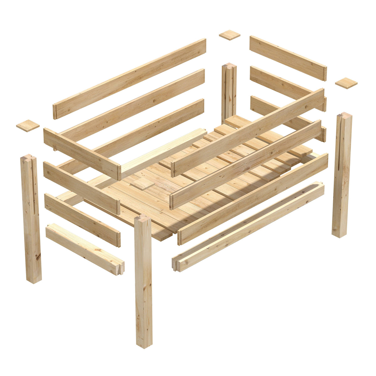 Elevated Garden Bed Cedar T49022