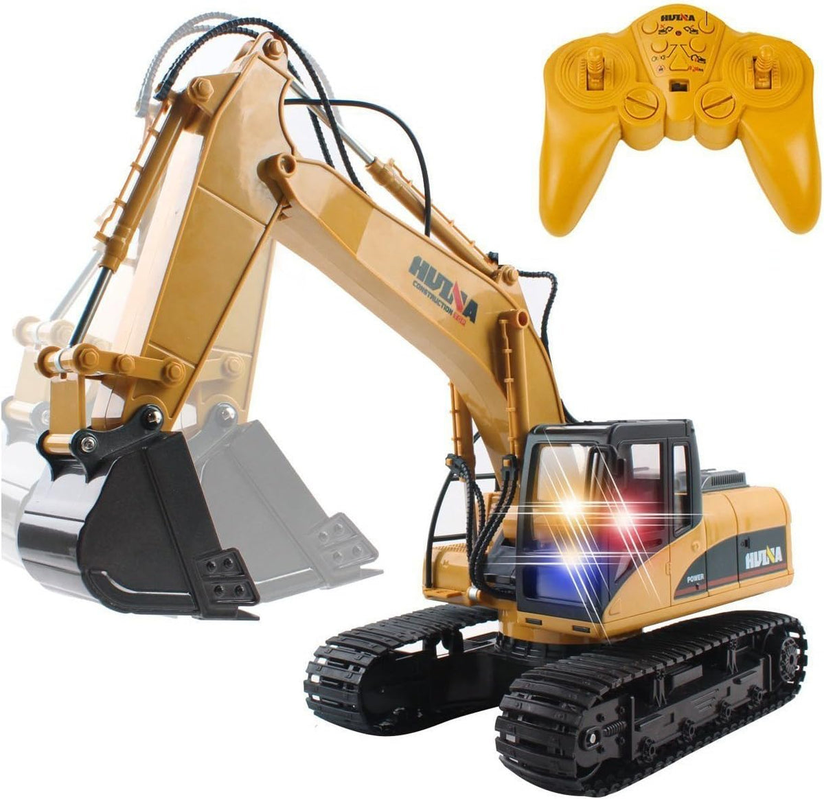 Remote Control Excavator Toy with Metal Shovel Q64817