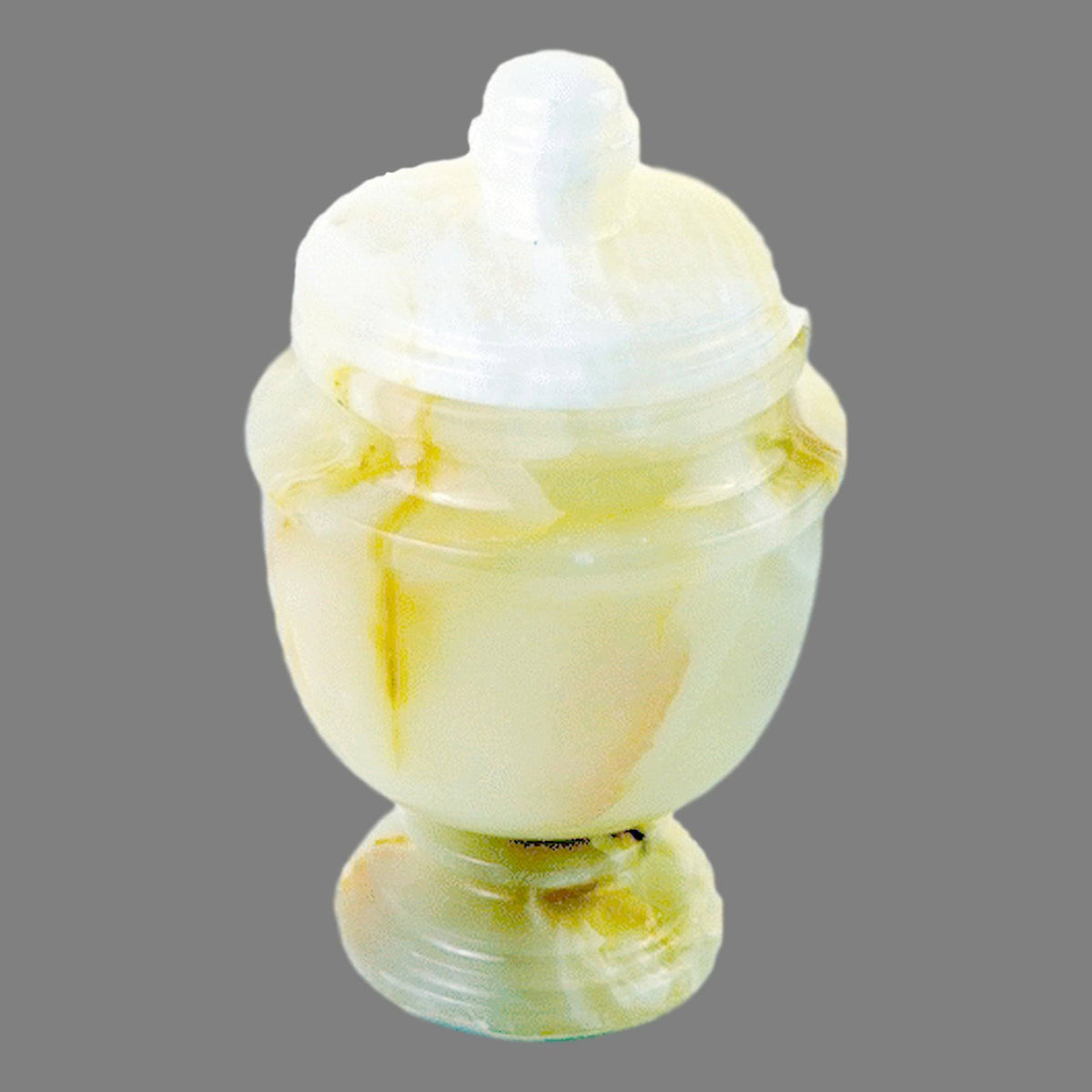 White Onyx Canister W328