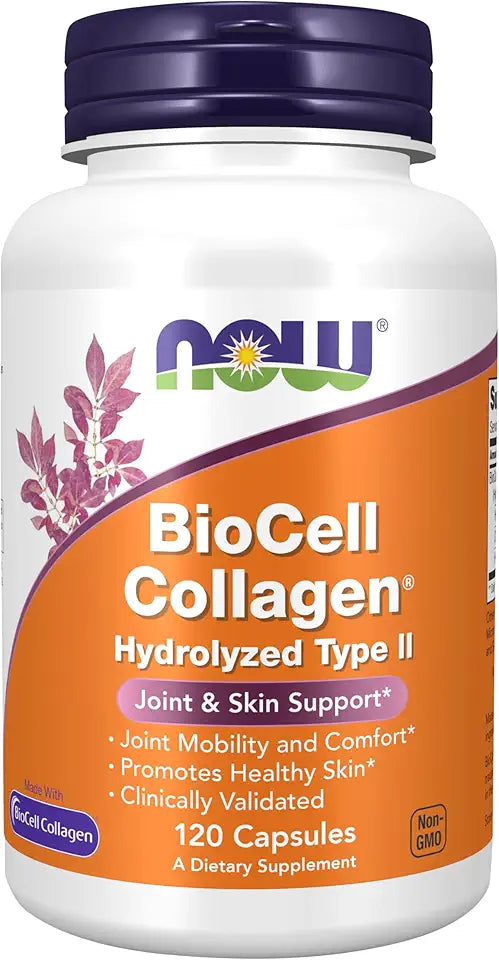 120 Veg Capsules Hydrolyzed Type II Collagen J644