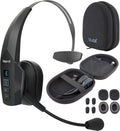 Noise Canceling Bluetooth Headset with Carrying Case and Replacement Ear Pads Q4079