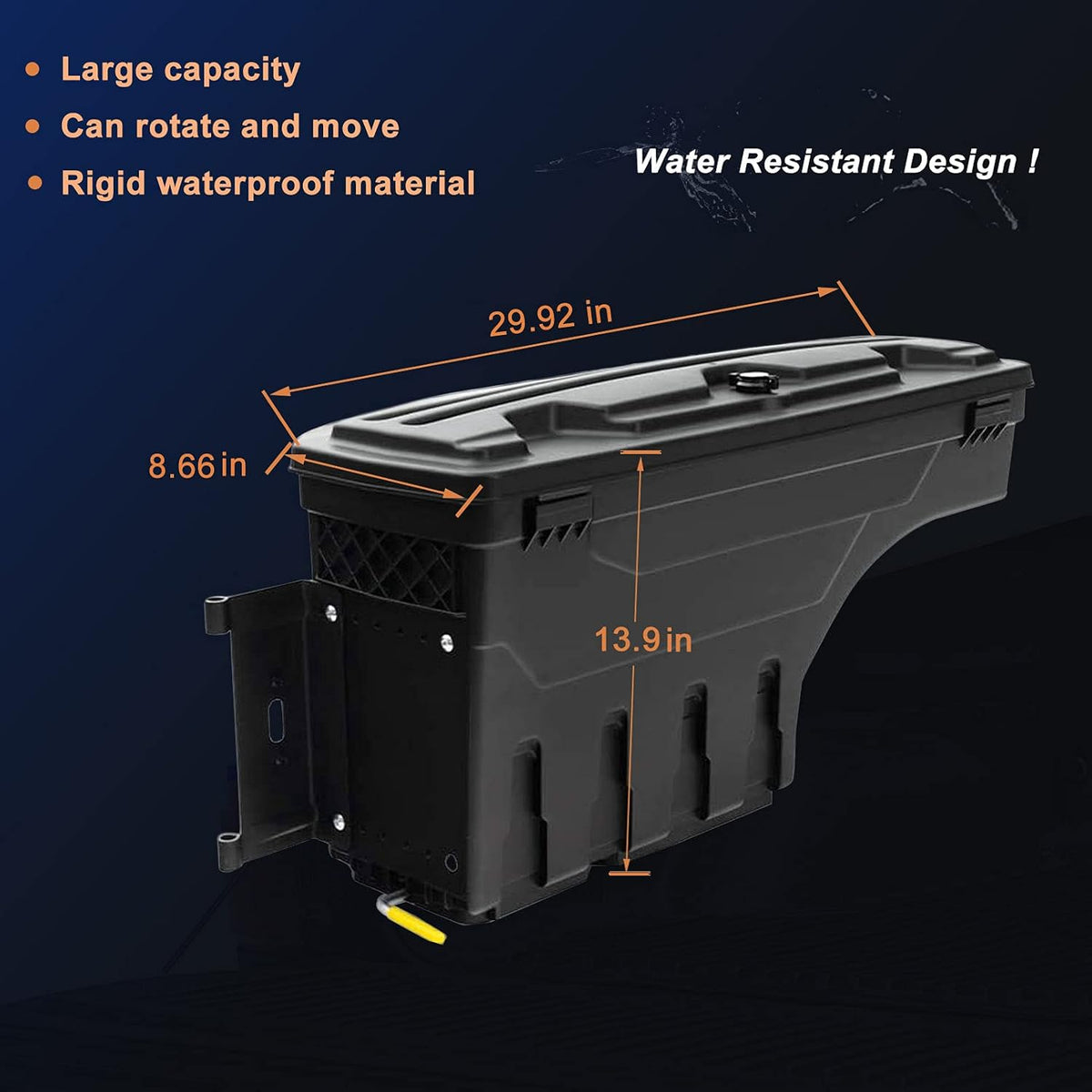 Truck Bed Storage Box Tool Box E8373