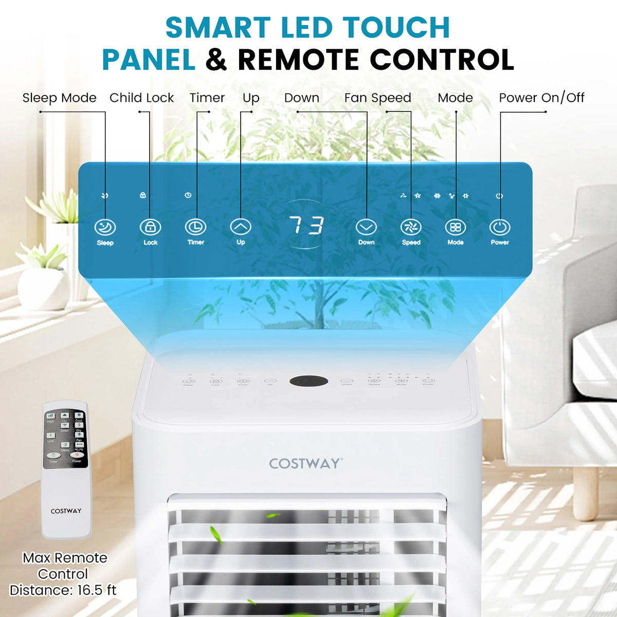 10000 BTU Portable Air Conditioner U634