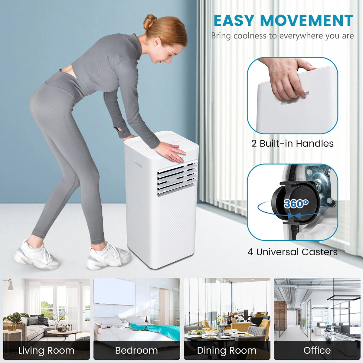 10000 BTU Portable Air Conditioner U634