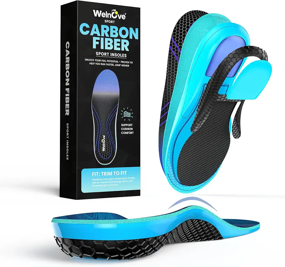 Black Carbon Fiber Shoe Insert B325846