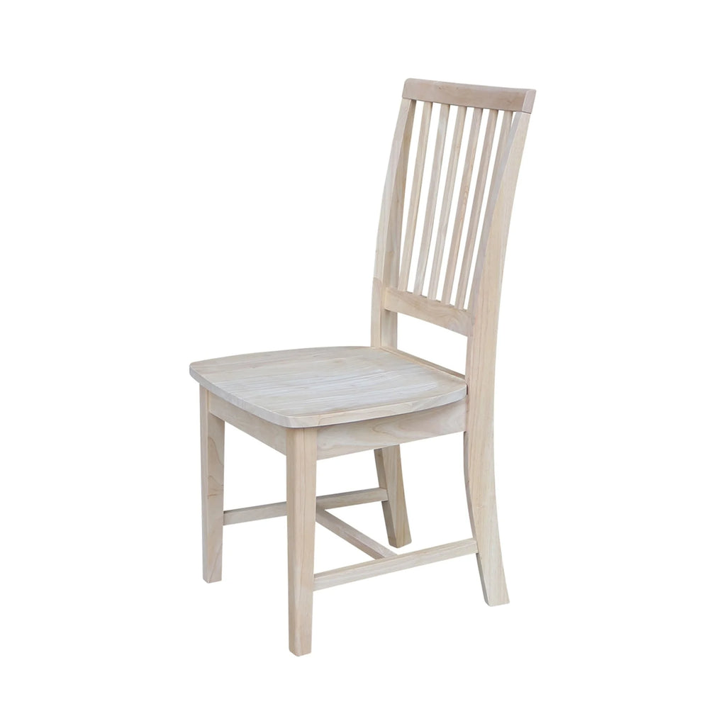 Solid Wood Mission Side Chairs, Set of 2 M705