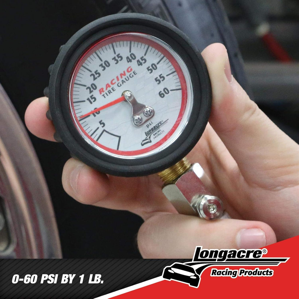 0-60 PSI Analog Tire Pressure Gauge, 2 Inch, Pack of 2 S701
