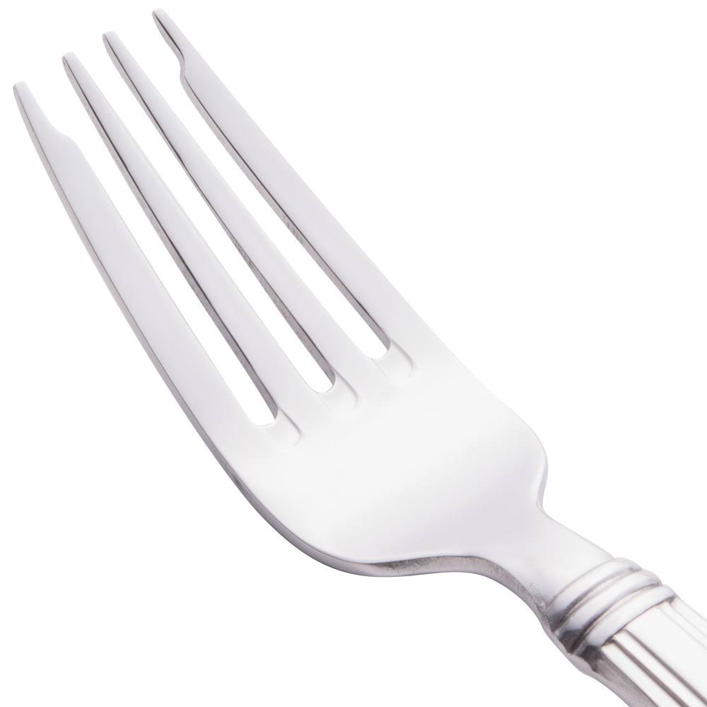 Slate 18/0 Stainless Steel Salad Fork - 36/Case E6534