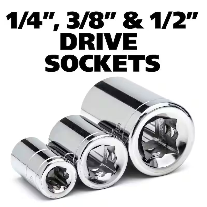 1/4 in., 3/8 in., and 1/2 in. Drive Mechanics Tool Set (922-Piece) C33561