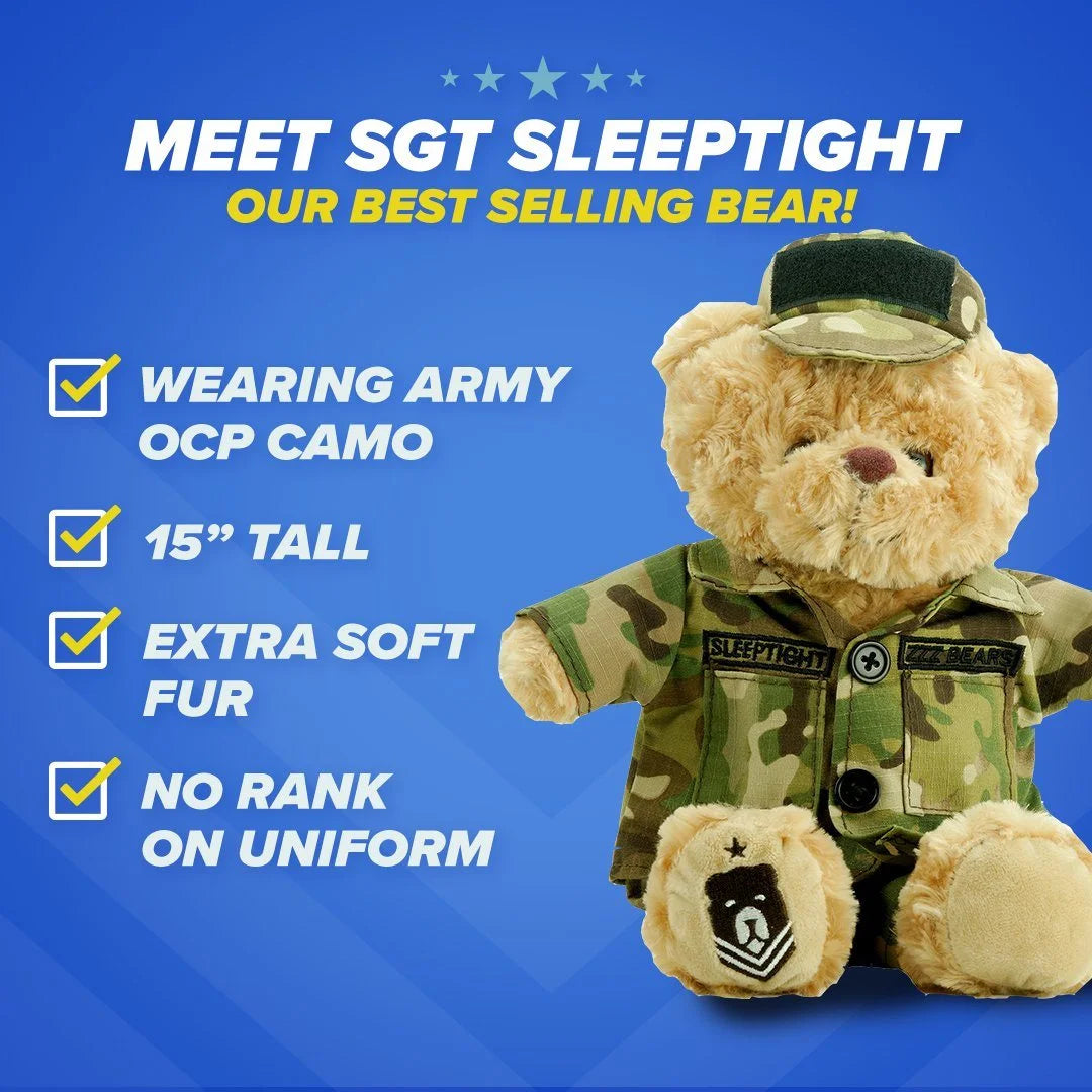 Army Teddy Bear W742264