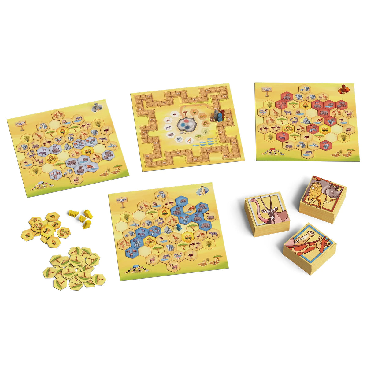 Savannah Park Family Strategy Board Game K565