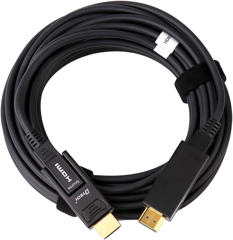 Fiber Optic HDMI Cable 50 Feet 4K 60Hz High Speed T76713