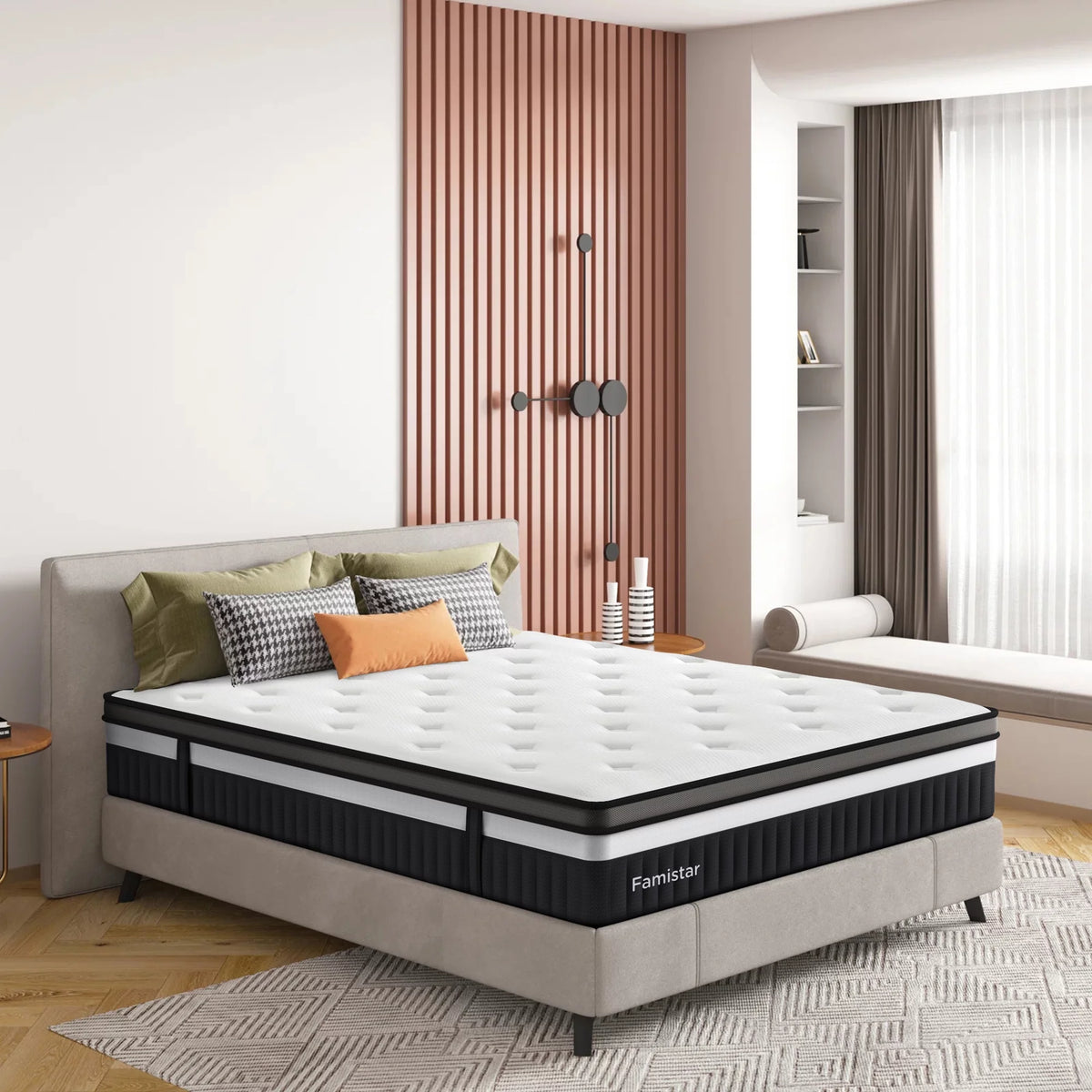 13 Inch Hybrid Innerspring Mattress with Memory Foam C721