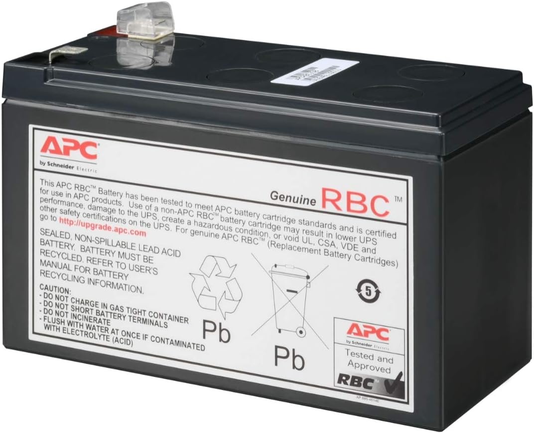 APC UPS Battery Replacement Pack of 2 E9958