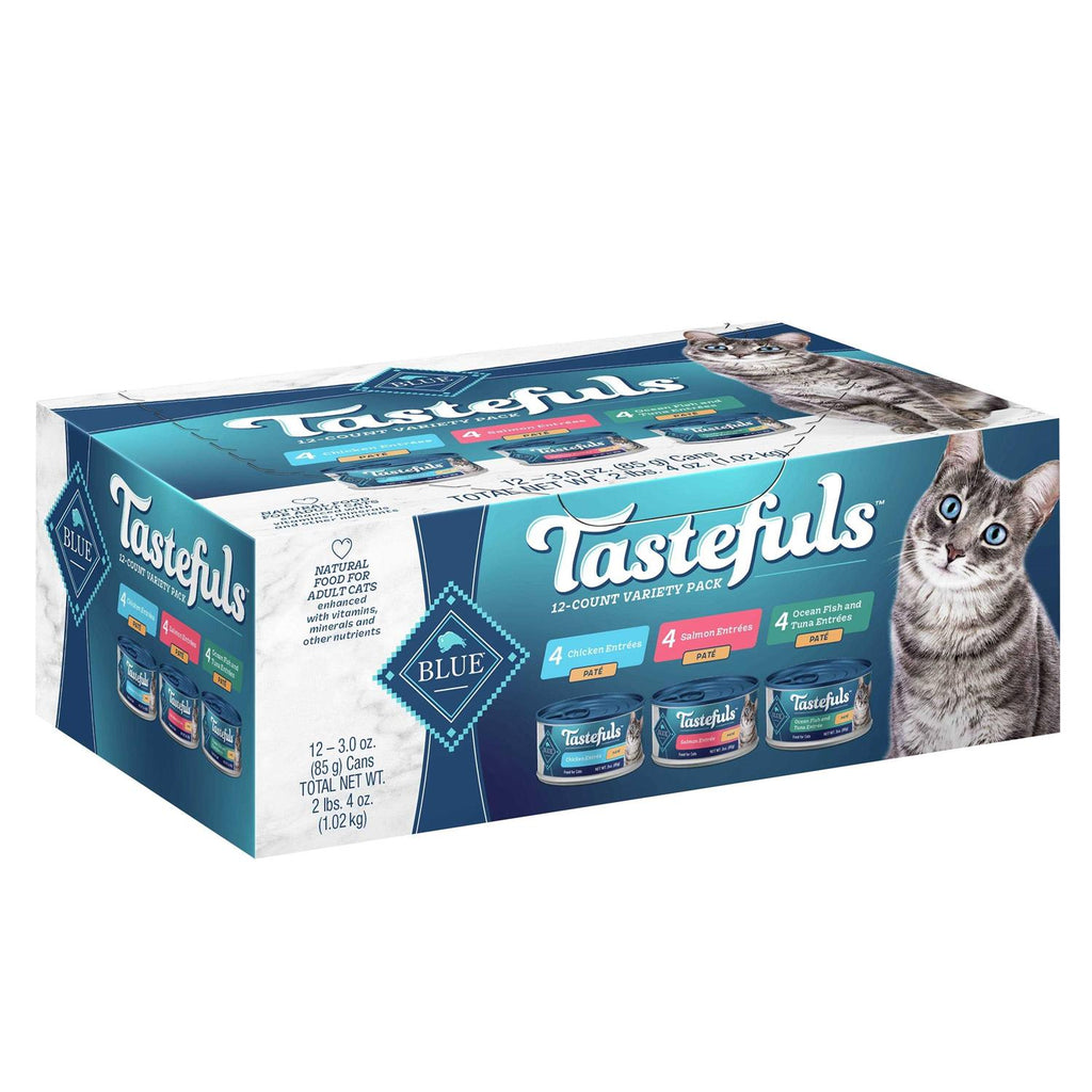 Chicken Salmon & Tuna Wet Cat Food Variety Pack U902