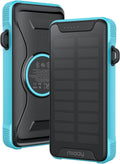 20000mAh Wireless Solar Power Bank USB-C 20W Fast Charging Waterproof Compact Portable Charger Y94712