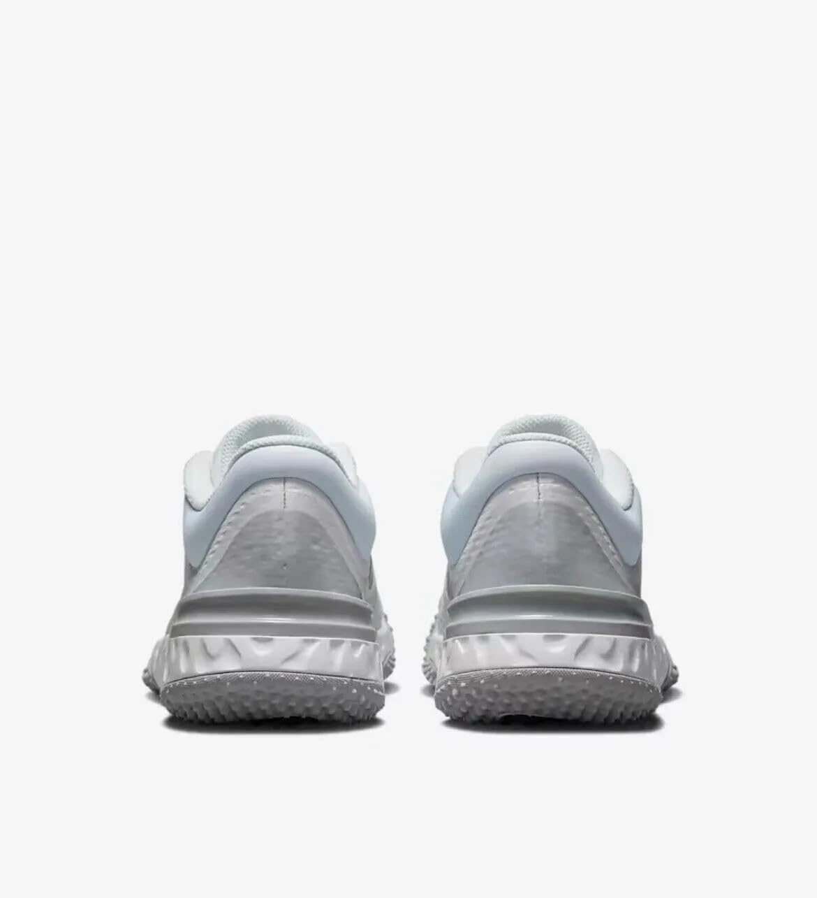Grey/White Baseball Turf Shoes K71398