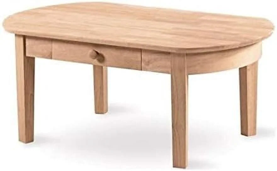 Unfinished Oval Coffee Table F436160