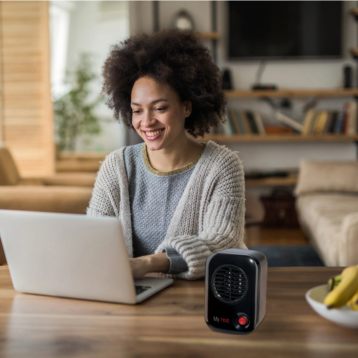 6" 200W Personal Tabletop Space Heater O407