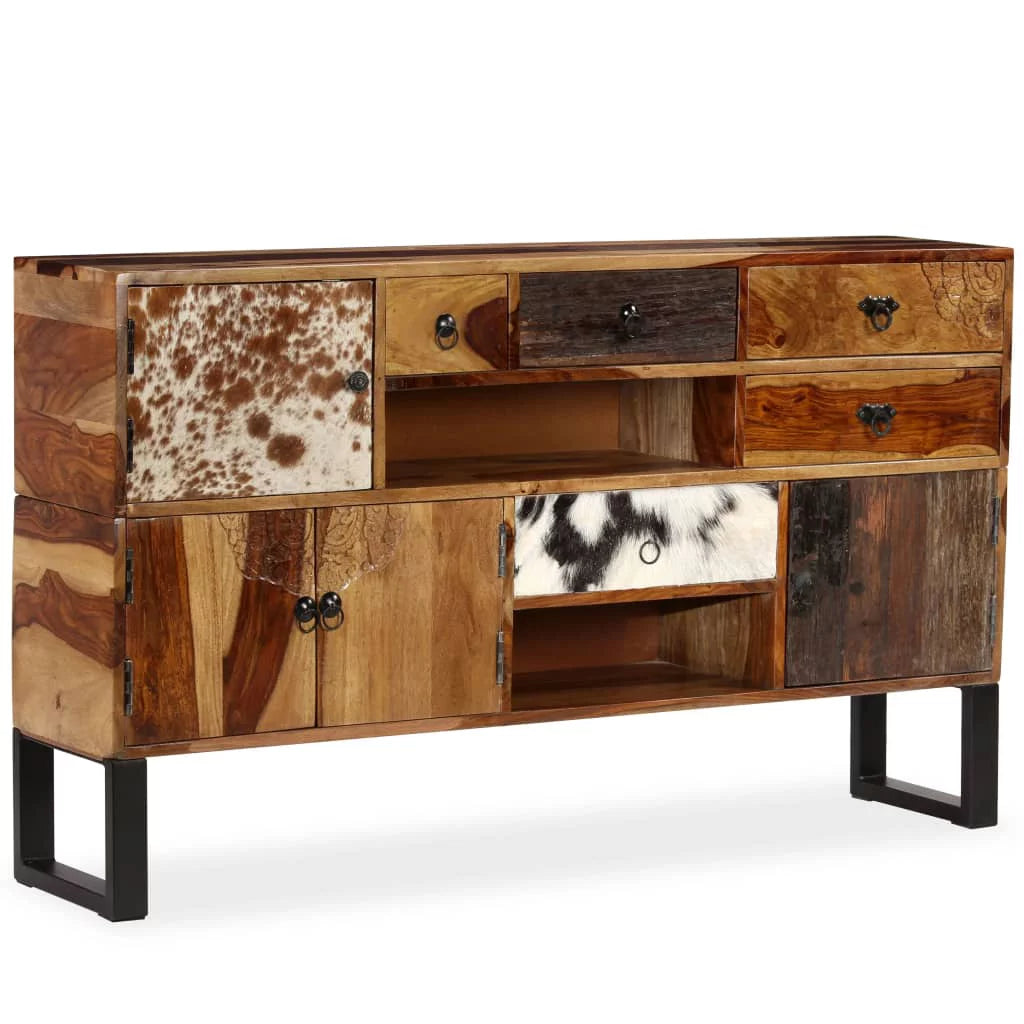Solid Sheesham Wood Sideboard T7905