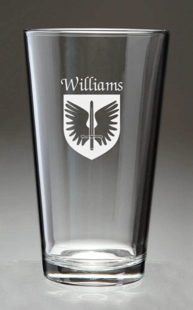 Irish Coat of Arms Pint Glasses Set of 4 Y509