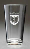 Irish Coat of Arms Pint Glasses Set of 4 Y509