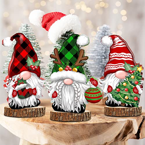 Christmas Wooden Nutcracker Table Centerpieces 4Pcs O415