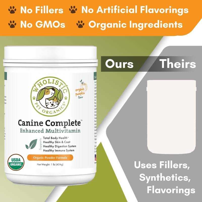Organic Pumpkin Supplement for Dogs B274653