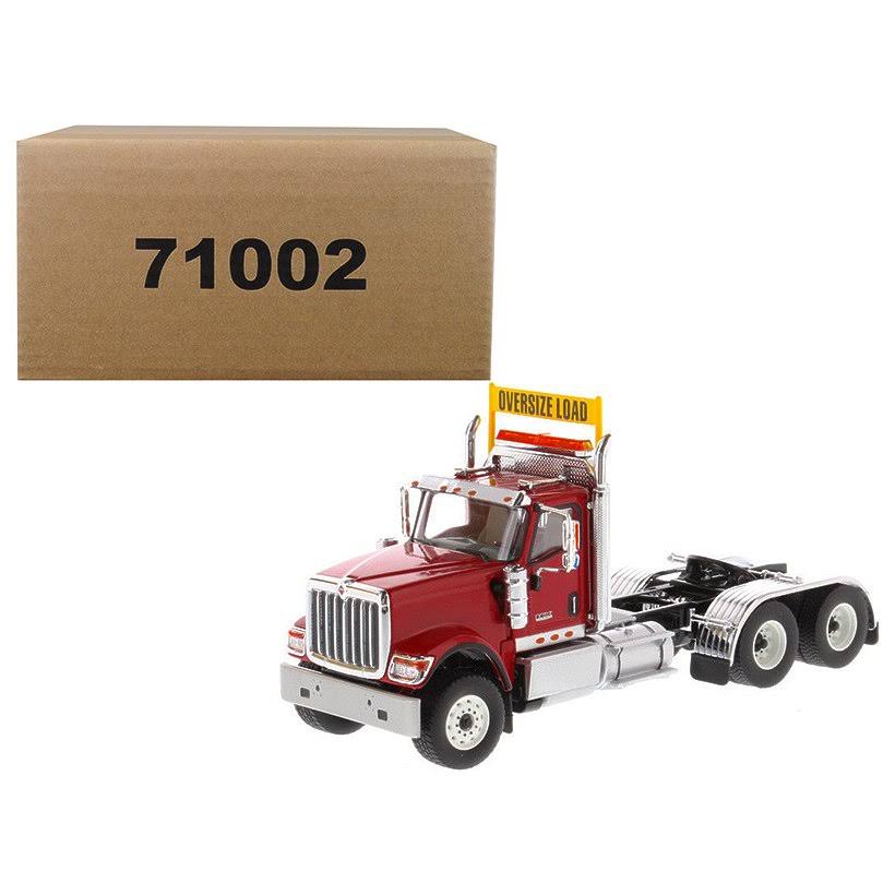 Red Diecast Model Tractor C758084