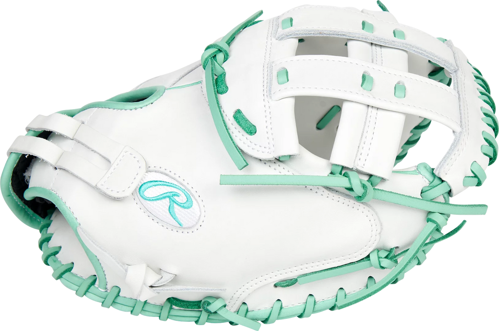 34" Fastpitch Catcher's Mitt White Mint R451