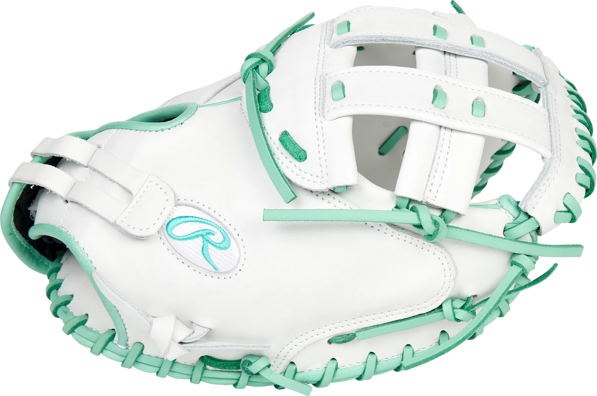 34" Fastpitch Catcher's Mitt White Mint R451