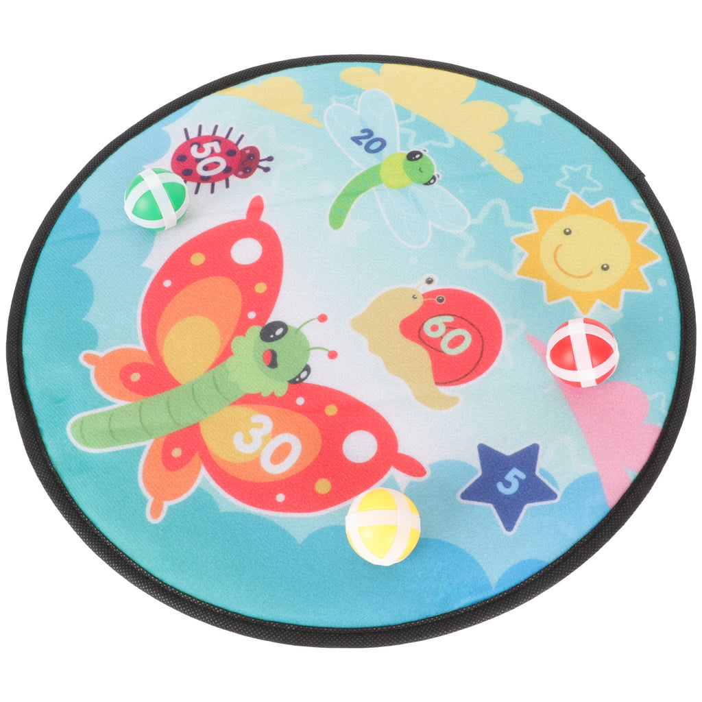 Kids Dart Board with Sticky Balls Toy J412735