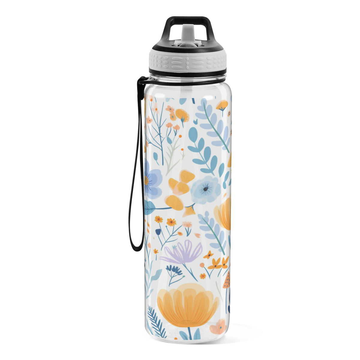 32oz Tritan Water Bottles with Straw Leakproof BPA Free Clear E35223