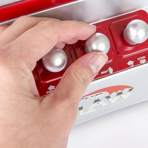 Mini Arcade Claw Machine Game with Lights & Sounds, 14 Inch x 10 Inch, Red K8540