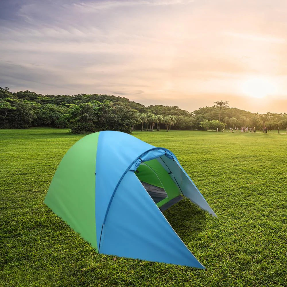Blue Green Oxford Fabric Single Person Tent J50366