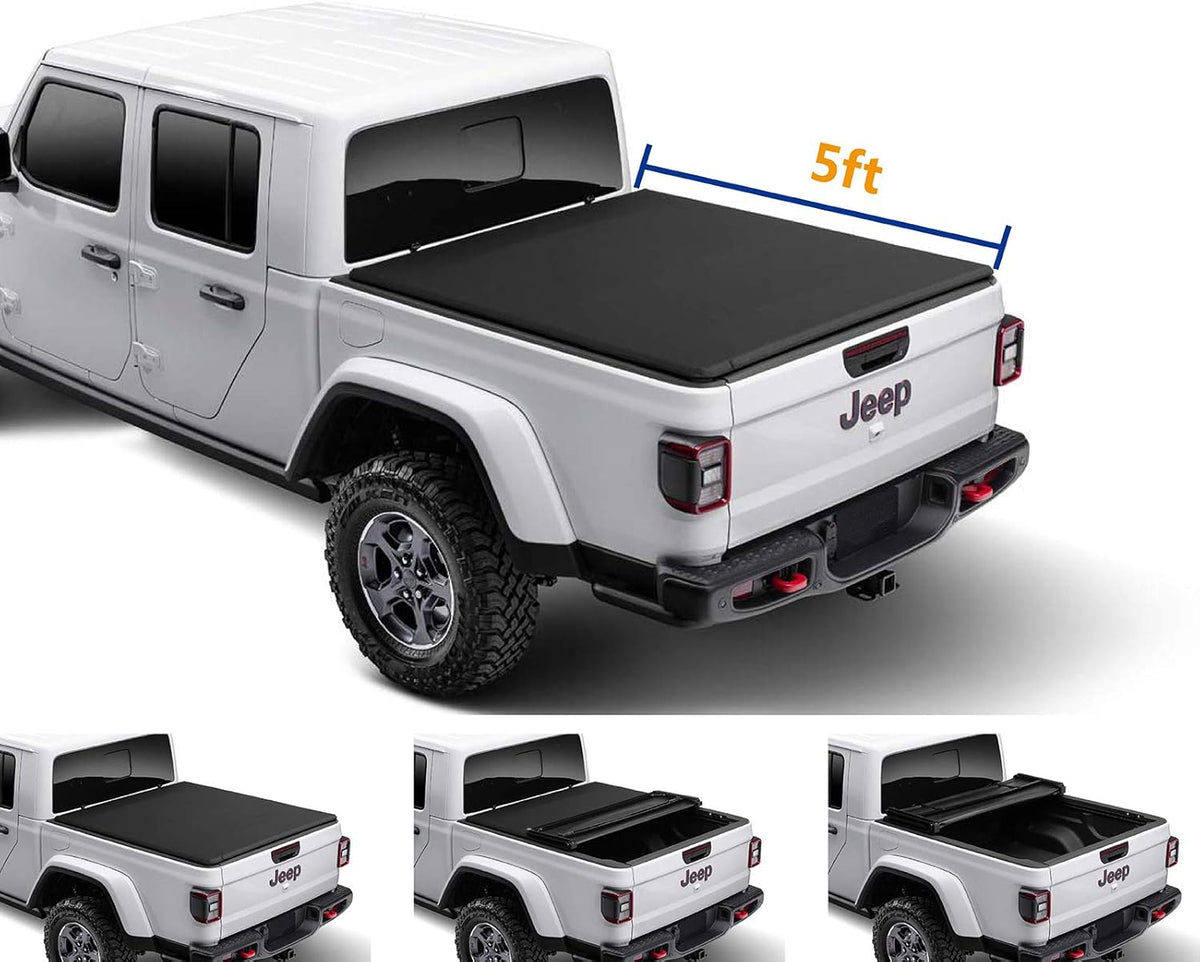 Soft Tri-Fold Truck Bed Tonneau Cover P165821