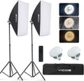 Softbox Lighting Kit Continuous Lighting System with 5700K Light Bulb G61577