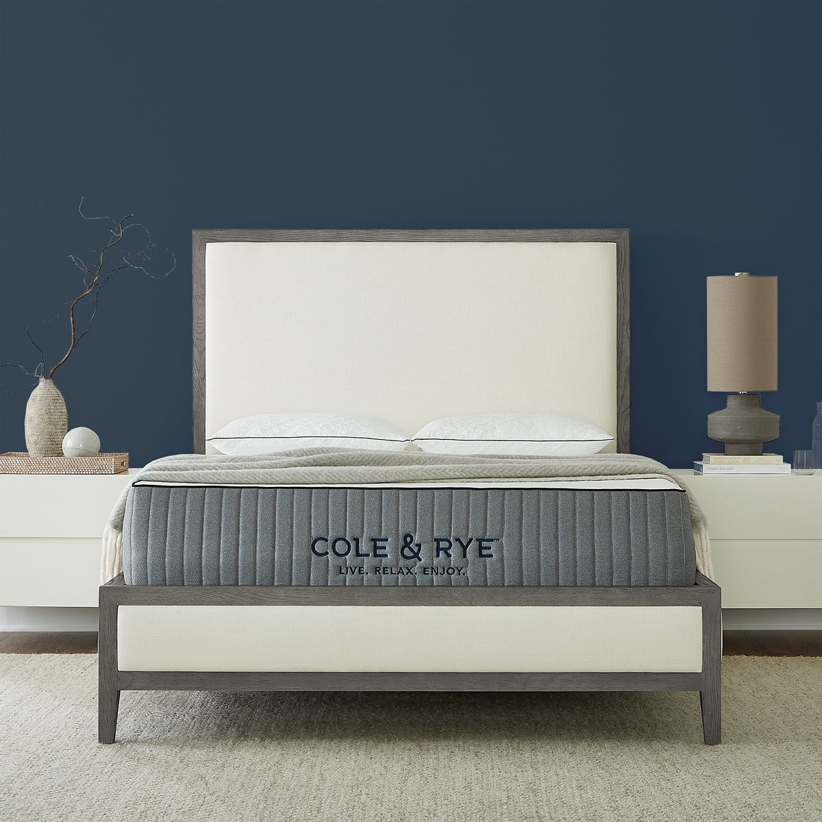 12" Medium Firm Hybrid Gel Memory Foam and Spring Mattress, King T769628