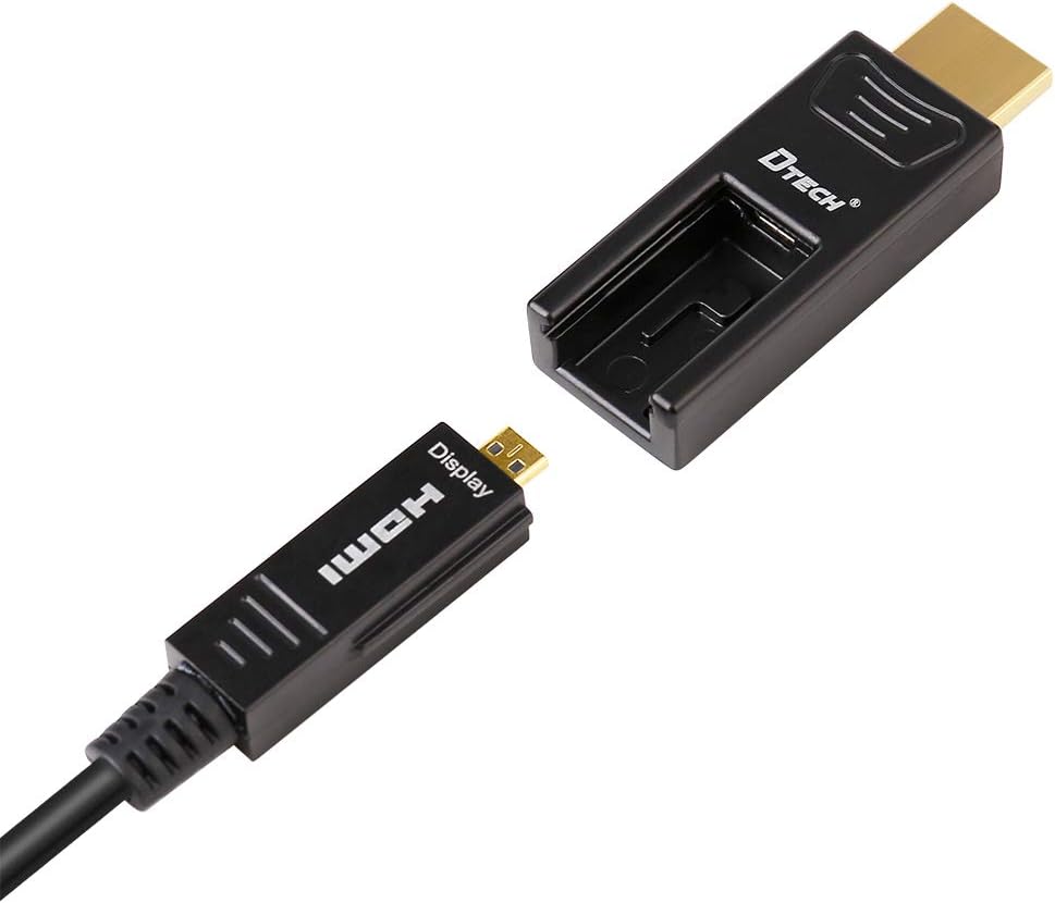 Fiber Optic HDMI Cable 50 Feet 4K 60Hz High Speed T76713
