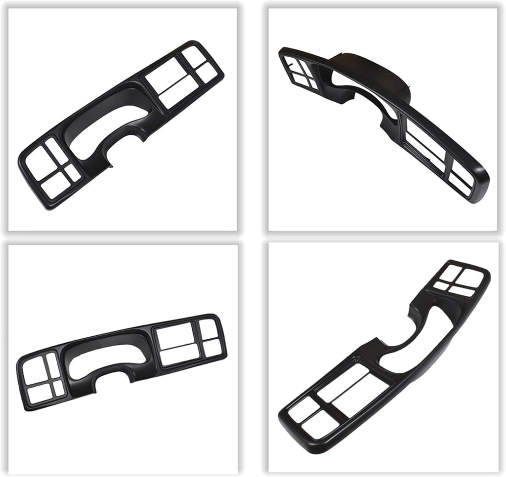 Double Din Truck Dash Kit Replacement Matte Black F58167
