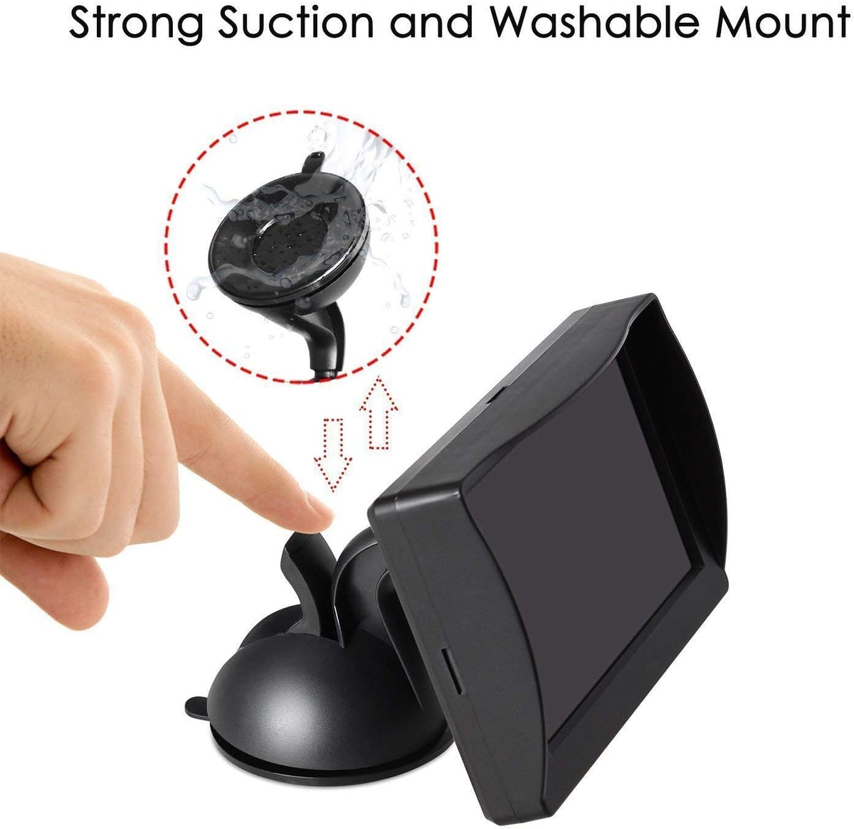 4.3 Inch TFT LCD Monitor Backup Camera Kit P185