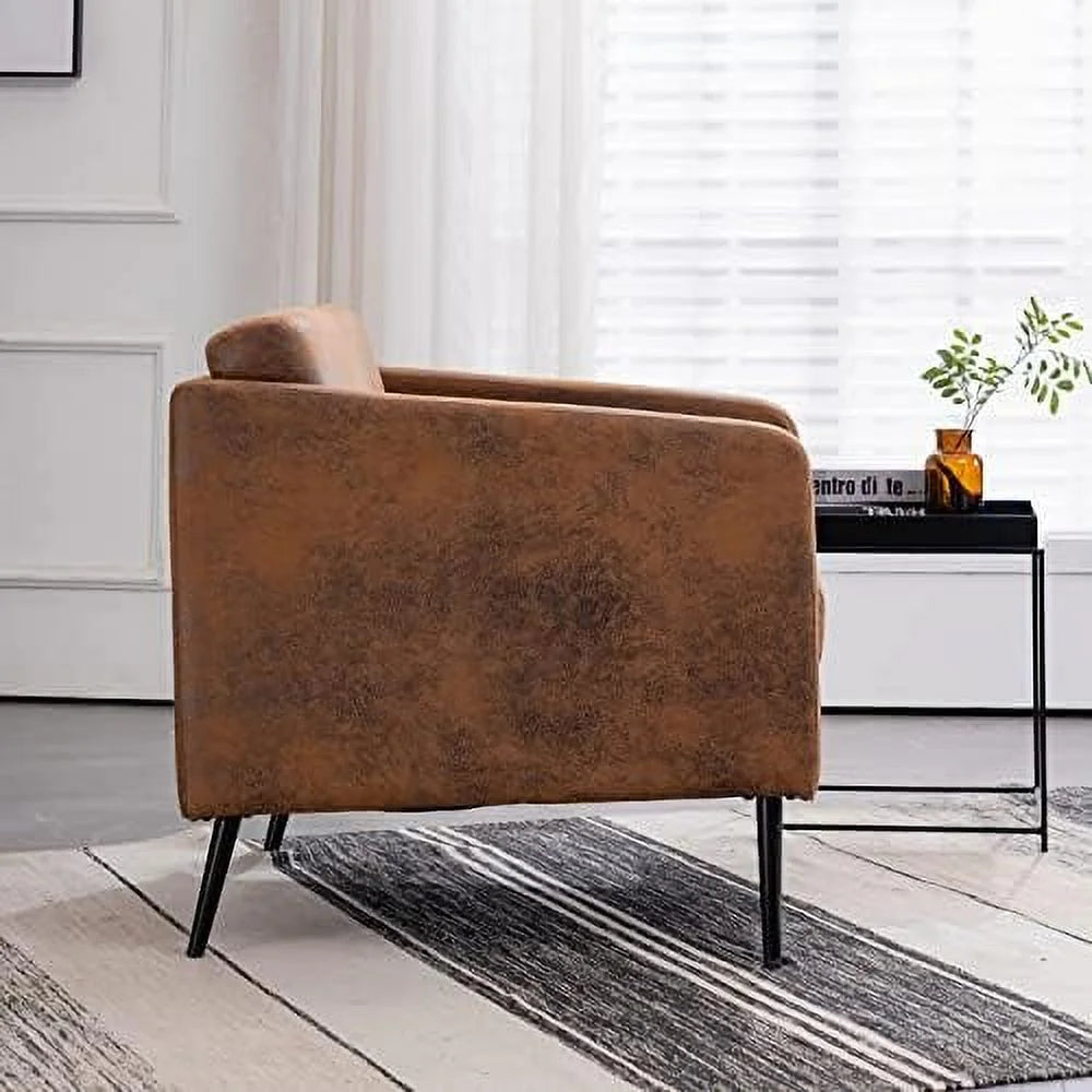 Bronzing Cloth 2-Seat Sofa with Metal Legs H670972