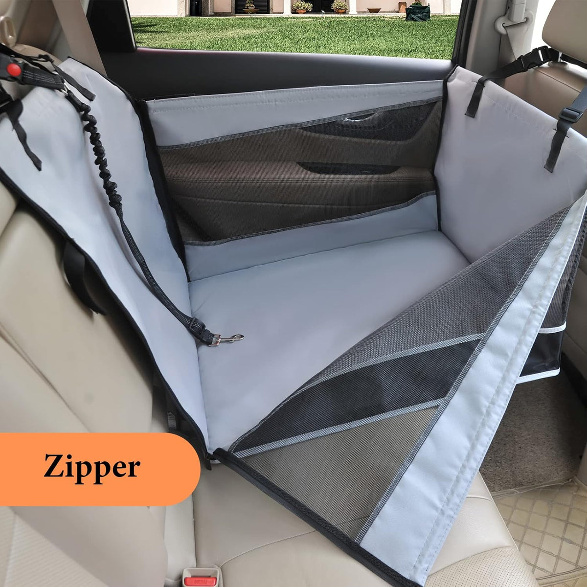 Dog Car Seat Extender for Large Dogs, Waterproof Materials P36441