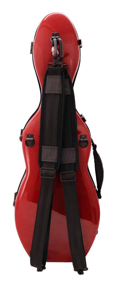 Red 4/4 Fiberglass Violin Case O939588